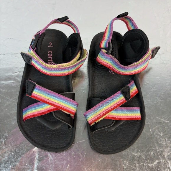 Carter's - Kids Rainbow Sandals - Picture 1 of 7